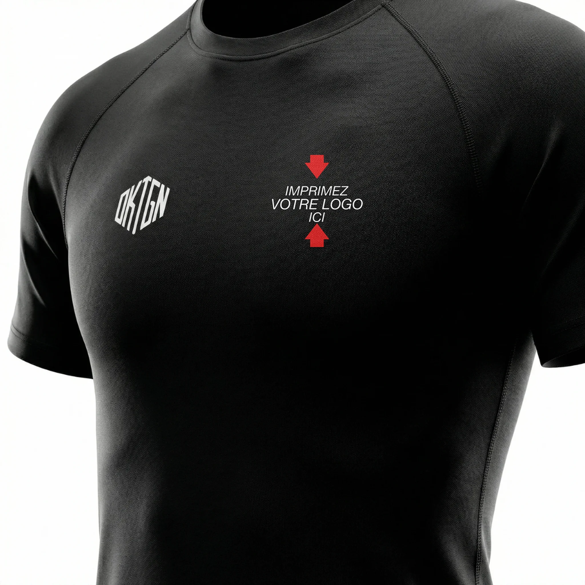 OKTGN Elite V2 – Rashguard Personnalisé avec Votre Logo - Image 5