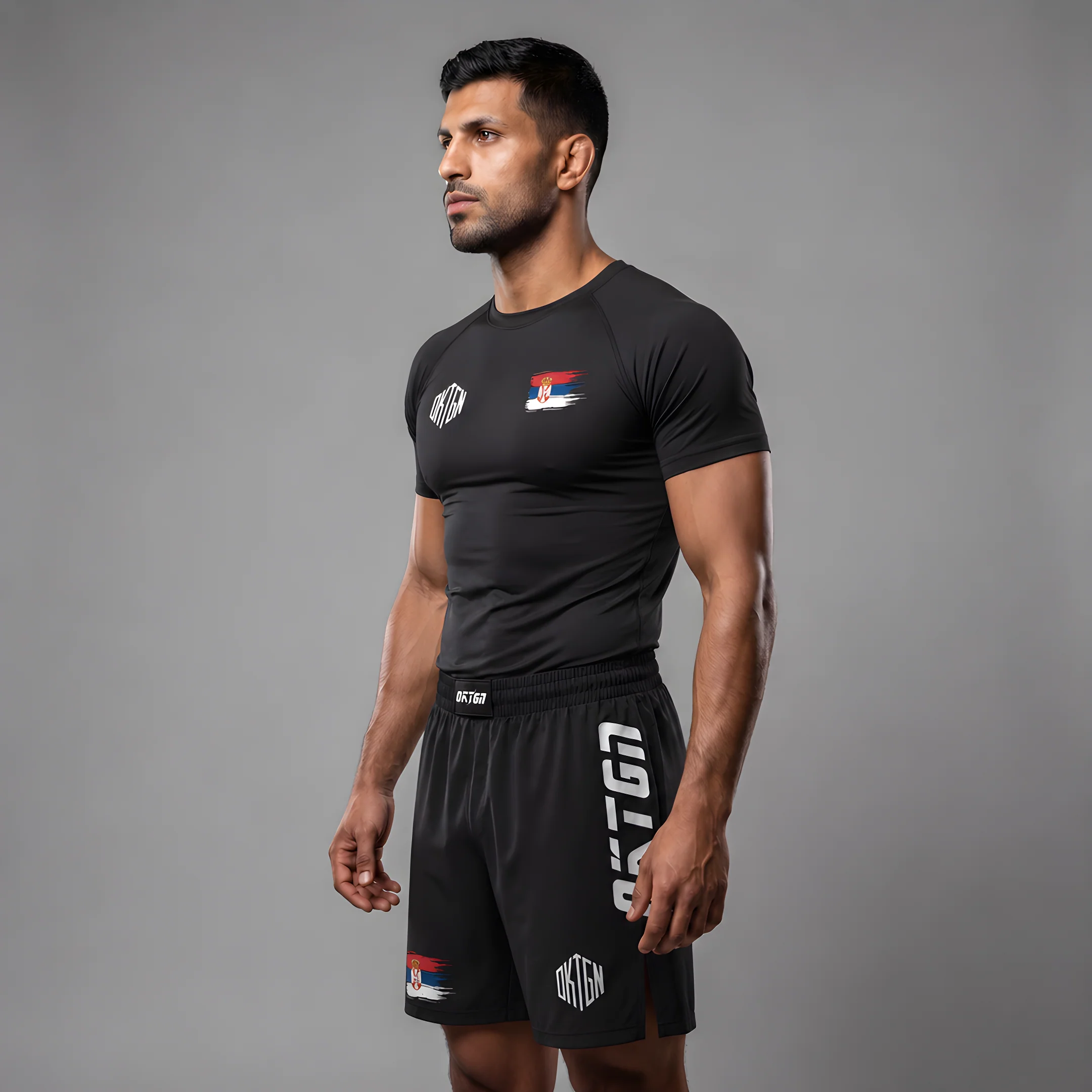 OKTGN Elite V2 – Rashguard Serbie - Image 2